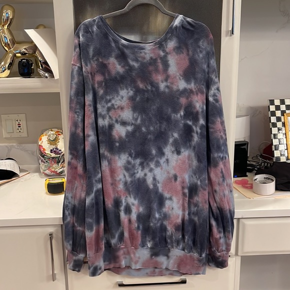 Honeydew Intimates tie dye long sleeve shirt - Picture 7 of 14